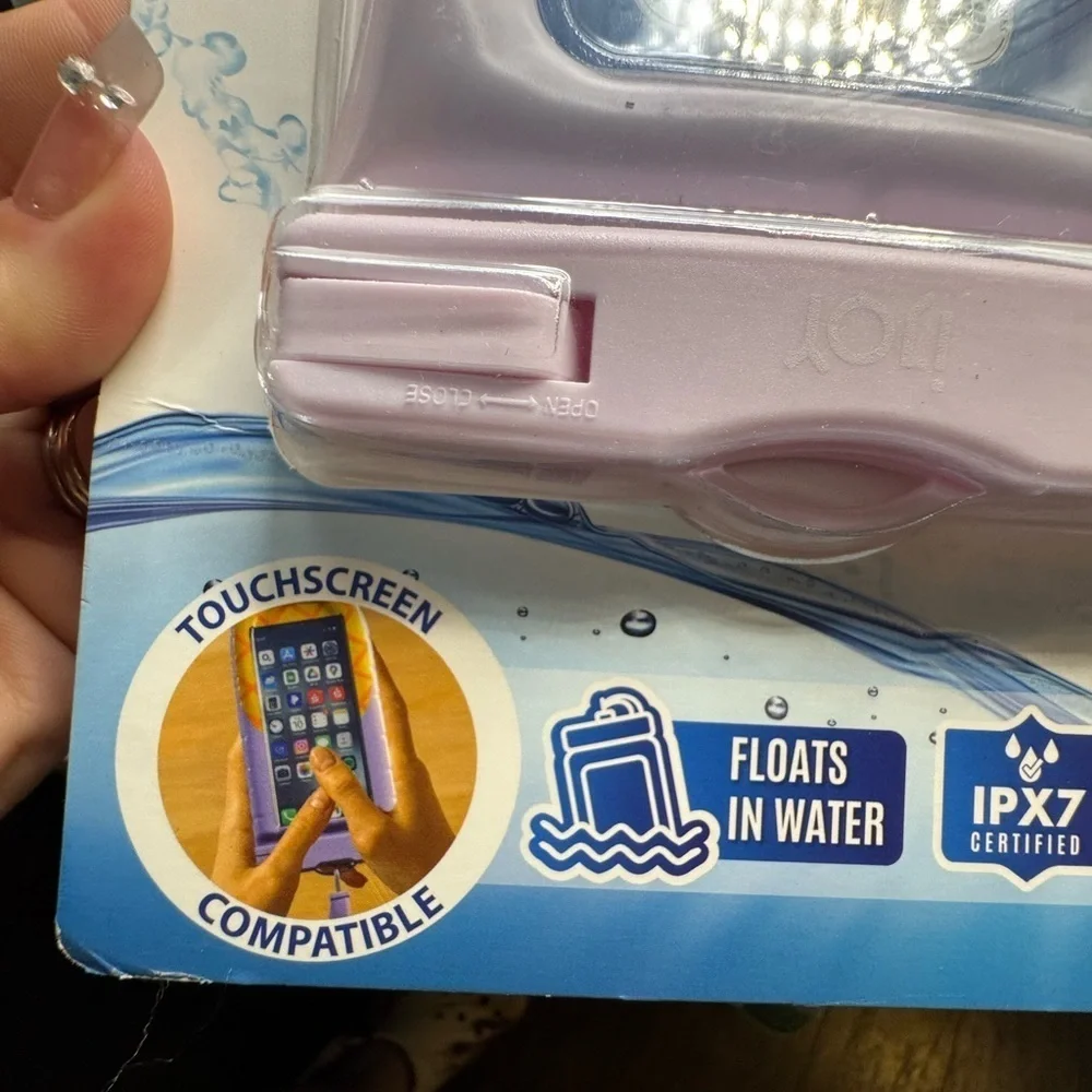 NWT Strawberry Waterproof Phone Pouch
